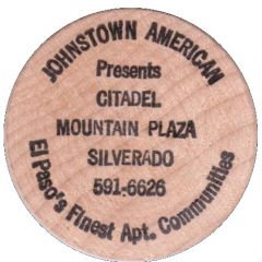 Wooden Nickel - Johnstown American