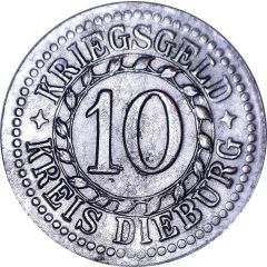 10 Pfennig - Dieburg