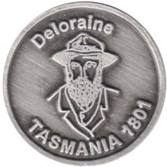 Token - Settler`s Restaurant, 1 Threepence, Deloraine, Tasmania