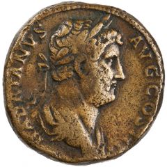 Sestertius - Hadrian RESTITVTORI GALLIAE S C, Gallia