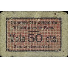 50 Céntimos Villanueva la Roja