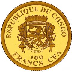 100 Francs CFA Ark of the Covenant