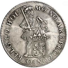 Silver Ducat Late type; slanted reeding
