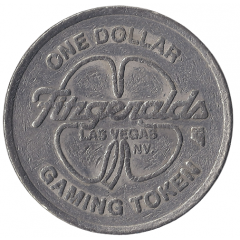 1 Dollar Fitzgeralds Casino Las Vegas, Nevada