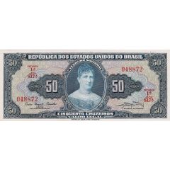 50 Cruzeiros Thesouro Nacional, 1st print, `Valor Legal`