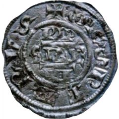 Denier - Gregory IV and emperor Lothair I