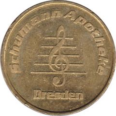 Pharmacy Token - Schumann Apotheke and Apotheke am St. Joseph-Stift Dresden