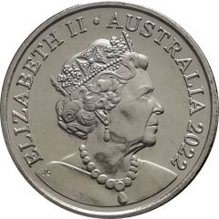 10 Cents - Elizabeth II 6th Portrait - Marionette Lyrebird