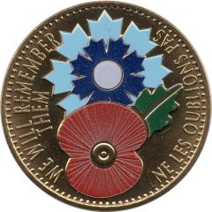 Monnaie de Paris Tourist Token - Great War We will remember them, colored