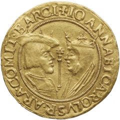 4 Ducats - Joanna and Charles I
