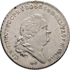 1 Thaler - Charles Theodore Konventionstaler