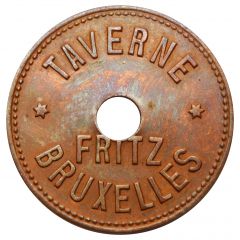 35 Centimes - Taverne Fritz Bruxelles