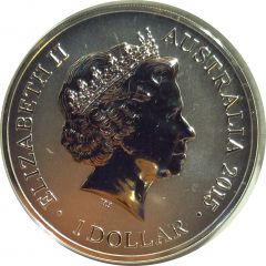 1 Dollar - Elizabeth II 4th Portrait - Sydney New Year's Eve