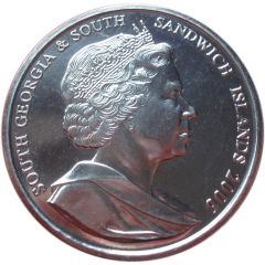 2 Pounds - Elizabeth II Rockhopper Penguin