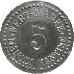 5 Pfennig - Berlin Manoli Kantine
