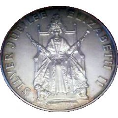 Medal - Elizabeth II Silver Jubilee
