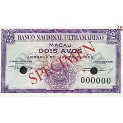 2 Avos Banco Nacional Ultramarino