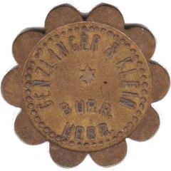 1 Dollar - Genzlinger and Klein Burr, Nebraska