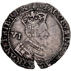 6 Shillings - James VI 9th Coinage