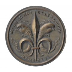 Médaille POUR LE ROI ET LE DAUPHIN MCMXXXVI 1936