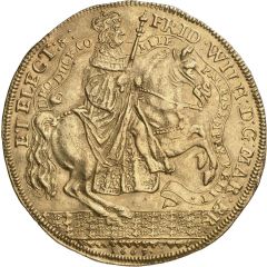 10 Ducats - Frederick William Return of Elector to Prussia
