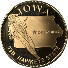 Medal - States of the Union Iowa