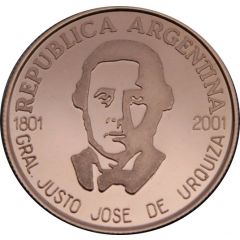 5 Pesos General Urquiza