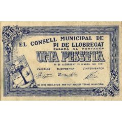 1 Peseta Pi de Llobregat