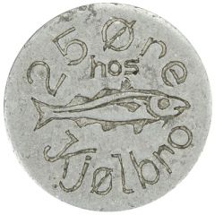 25 Øre J. F. Kjølbro