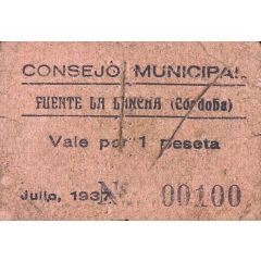 1 Peseta Fuente la Lancha