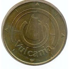 Jeton Touristique - Monnaie de Paris - Vulcania N°1 - Le logo