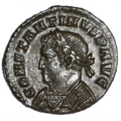 Nummus - Constantinus I CONSTANTINVS P AVG, SOLI INVICTO COMITI, S-P, MSL, Londinium