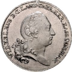 1 Thaler - William IX Konventionstaler
