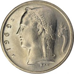 1 Franc Dutch text