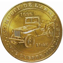 Monnaie de Paris Tourist Token - Musée de l`Armée Seconde Guerre mondiale
