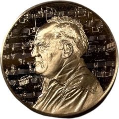 Medal - Jewish People`s History Ernest Bloch