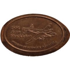 Elongated Coin - 1954 Avro Shackleton