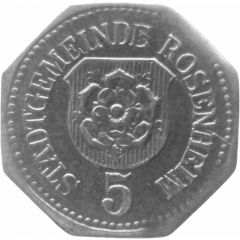 5 Pfennig - Rosenheim
