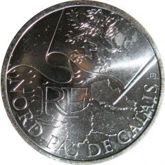 10 Euros Nord-Pas de Calais, 1st type
