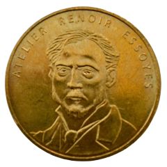 Tourist token - Monnaie de Paris - Essoyes - L`atelier de Pierre-auguste Renoir