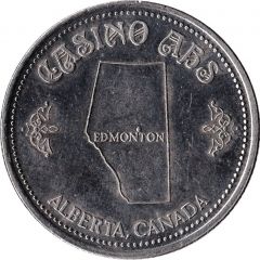 50 Cent Gaming Token - Casino Abs Edmonton, Alberta