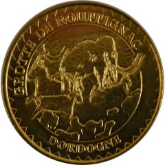 Tourist token - Monnaie de Paris - Grotte de Rouffignac n°6