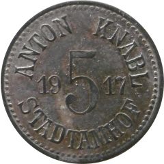5 Pfennig - Stadtamhof Anton Knabl
