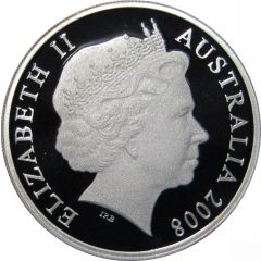 20 Cents - Elizabeth II 4th Portrait - International Year of Planet Earth - Fine Silver Proof