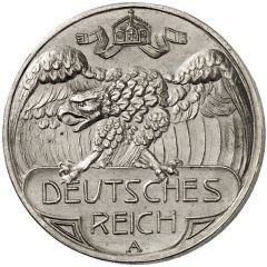 25 Pfennig - Wilhelm II Pattern