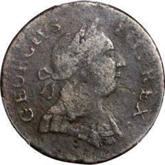 1/2 Penny - Copper “Georgivs III Obverse”