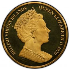 100 Dollars - Elizabeth II Mayflower, 1oz Gold Bullion