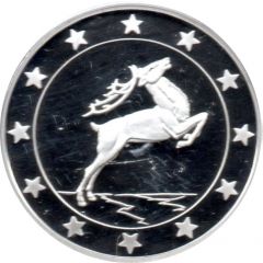 Token - 25 Countries of the European Union Mythical deer