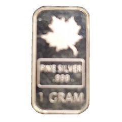 1 Gram Silver Royal Canadian Mint