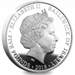 5 Pounds - Elizabeth II Prince George Birthday Centenary